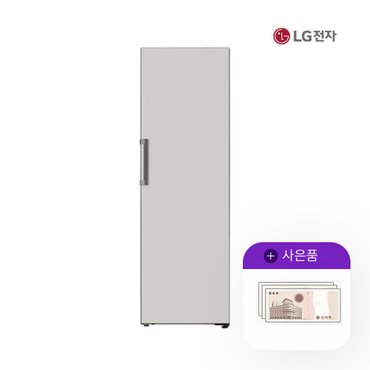 LG 냉장고 오브제 컨버터블 384L 메탈 그레이 엘지 X321MG3S 5년 41100