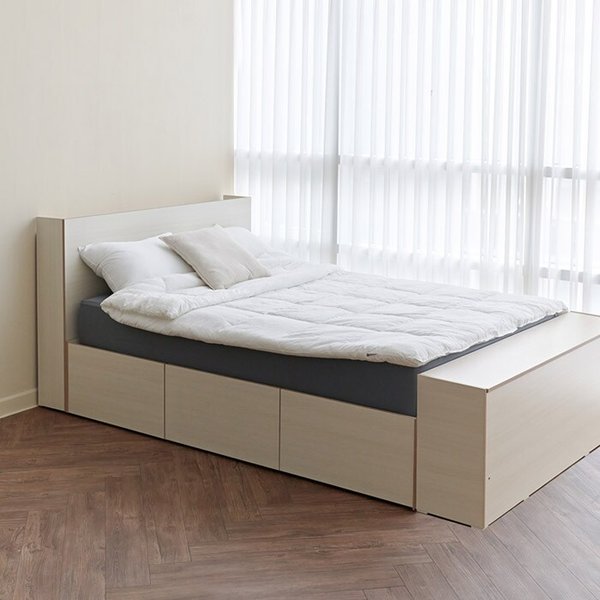 빅수납 LED 상하보드 침대 SS(매트리스 제외) TR5253 (수도권무배)