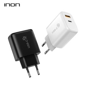 INON 65W GaN PD PPS 3포트 고속 멀티충전기 IN-GaN310P