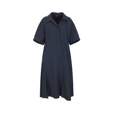 LAFEL 라펠소로브 조니 칼라 하프 슬리브 드레스  LNMO2151