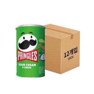  프링글스 양파맛 53g 12개 / 박스판매