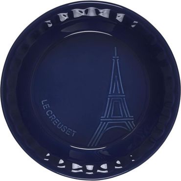  영국 르쿠르제 후라이팬 Le Creuset Eiffel Tower Stoare Pie Dish 9 Indigo 1632320