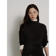 [Essential] 캐시미어 터틀넥 니트  블랙 BF6X51E085