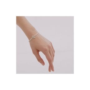 [Silver] Bold Toggle Bracelet