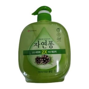 자연퐁 490ml 솔잎 식기 세척 워싱 찌든때 클리너 (WEA872A)