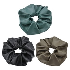 Oversized Leather Scrunchie 오버사이즈 레더 스크런치