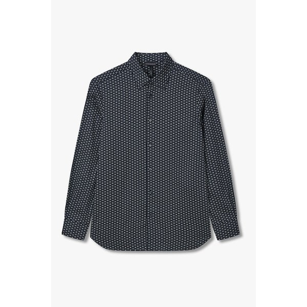 남성 이글 패턴 레귤러 핏 셔츠 A515304005000