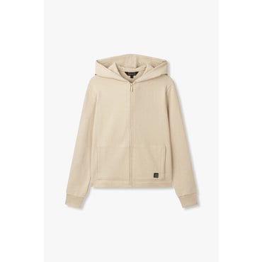 ARMANI EXCHANGE 여성 코튼 블렌드 후드 집업(A425131502) 베이지