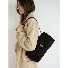 Sac Amelie Suede_Deep Brown