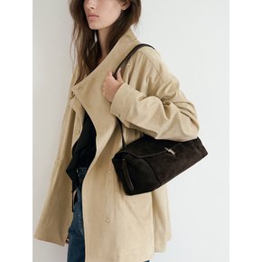Sac Amelie Suede_Deep Brown