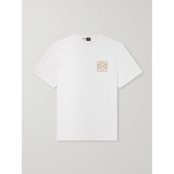 파울라스 이비자 로고 자수 코튼 티셔츠 46376663163059192