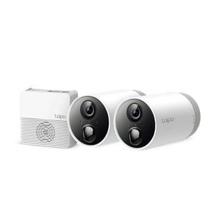 티피링크 Tapo C420S2+128GB SD카드 400만화소 가정용 홈 CCTV 배터리타입 무선카메라 (카메라2대 SD카드 2개)