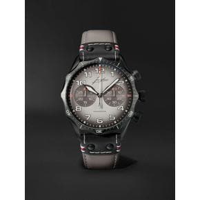 [해외배송] MEISTER PILOT CHRONOSCOPE 데저트 스테인레스 스틸 & 레더 시계 REF 27 B0080859663