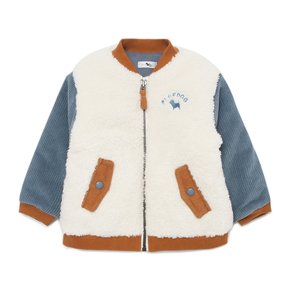 [여주점] [오프라벨 여주점] 블루독베이비 (CR) 퍼 코듀로이 블루종 자켓 (44C14-113-05)