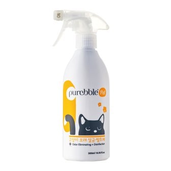 purebble 퓨어블 고양이 모래 살균 탈취제 500ml