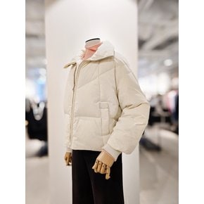 [파주점] 니트 배색 하이넥 구스다운 점퍼 CPAA2PD301