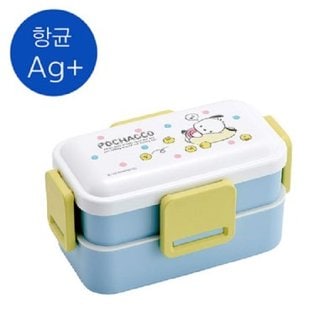 텐바이텐 산리오 캐릭터 포차코 돔형 2단 런치 도시락 600ML