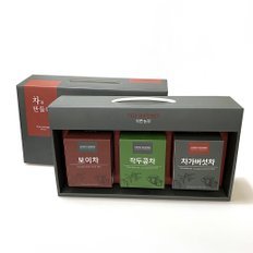 착한농부 차를만들다 선물세트/작두콩차, 보이차, 차가버섯차