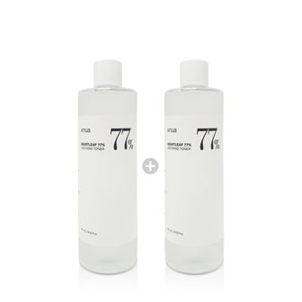 아누아 어성초 77% 수딩 토너 500ML 2개