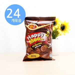 아루마트 해피무 초콜릿맛 비스킷 80g x24개