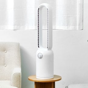 슬림형 날개없는 타워형 선풍기 다이얼형 3단풍량 냉난방보조 우리아이방 안전팬