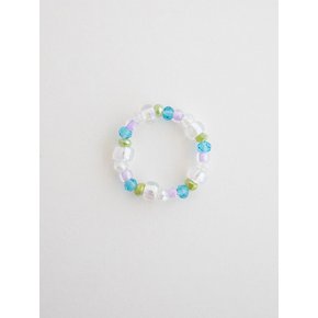 Summer grass bead ring