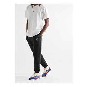 Sportswear Club Tapered Cotton-Blend Jersey Sweatpants 블랙