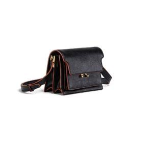 24 FW MARNI 여성 트렁크 소프트 가죽 미니 백 black MNI3TGG2BCKLLLLL00 TP822299983