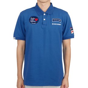 골프웨어 남성 반팔티셔츠 HCM 2A AP04 BLUE