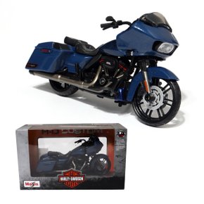 1:18 할리데이비슨 2022 CVO Road Glide 블루 오토바이모형