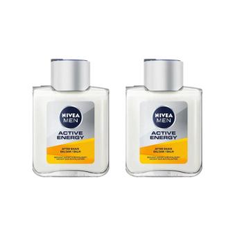  [해외직구] 독일직구 Nivea 니베아 남성용 액티브 에너지 애프터 쉐이브 밤 100ml 2팩