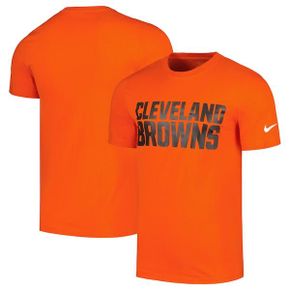 [해외] 1080440 나이키 NFL 남성 티셔츠 Cleveland Browns Nike Primetime Wordmark Essential T