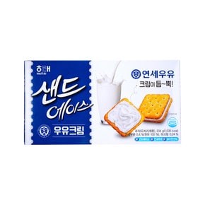 해태 샌드에이스 우유크림 204g