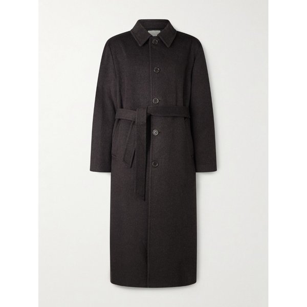 아모멘토 벨티드 울 블렌드 코트 46376663162899473