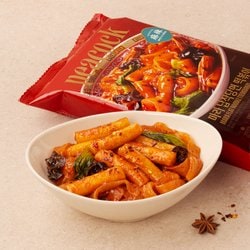 피코크 마라 납작당면 떡볶이 341g