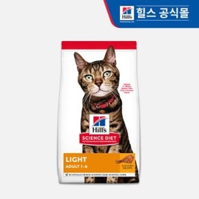 힐스 고양이사료 어덜트 라이트 2kg_P075788330