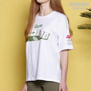 하와이언마트 H0100_ 민트 껌 반팔 티셔츠