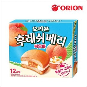 오리온 후레쉬베리 복숭아 336g(12개입)x3