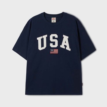 후아유 USA Patch T-shirt  WHRAF2591U