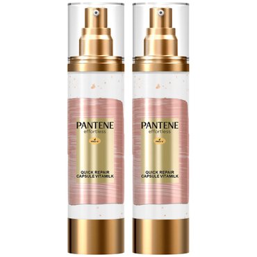  일본 PANTENE 펜틴 에포틀리스 퀵 리페어 캡슐 비타밀크 헤어 트리트먼트 90g 2팩