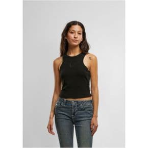 True Religion 트루 종교 레이서 탱크 - 탑 검은색 6685465