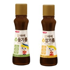 처음먹는 순 아이 참기름 & 들기름 2종