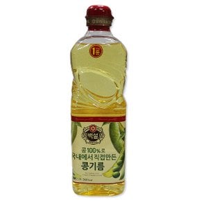 CJ 백설유 콩기름 0.9L