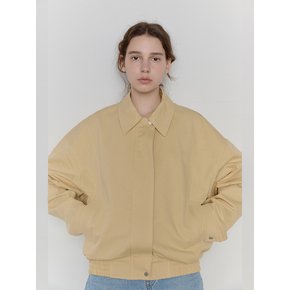 Spring Cotton Blouson - Butter