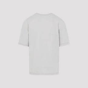 TS0010LJ1010 WH007 PEARL Lemaire Boxy Short Sleeves T Shirt