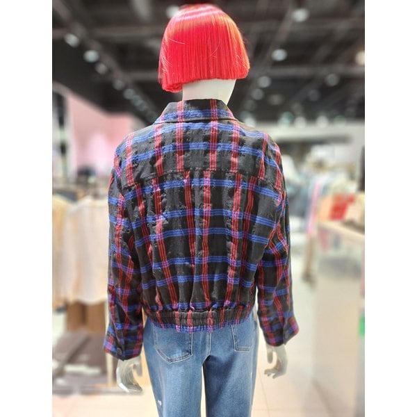 [부산점] 러쉬 체크 점퍼 BAJP05441