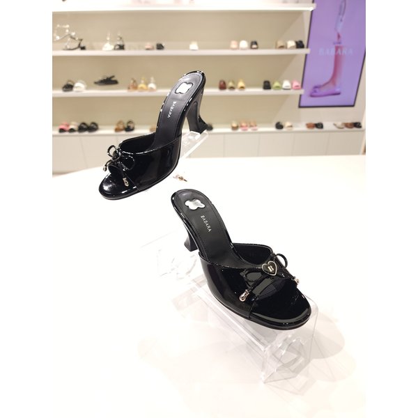 [부산점] [바바라] 7cm 리본 뮬 샌들 BBI402