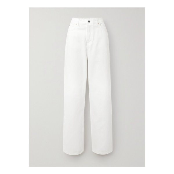 워드로브 NYC 로우라이즈 보이프렌드 진 화이트 1647597303946341