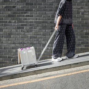 각도 조절 핸들 접이식 카트 30L_아이보리