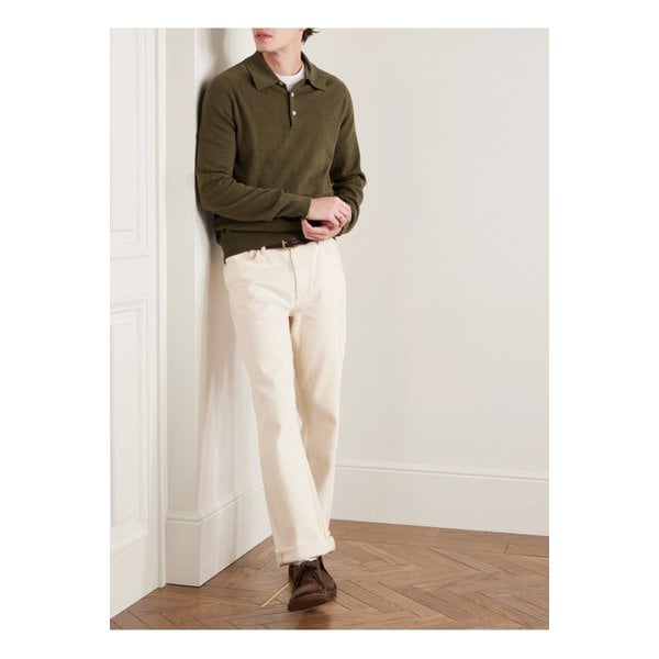 드레익스 울 알파카 블렌드 폴로 셔츠 1647597344575322